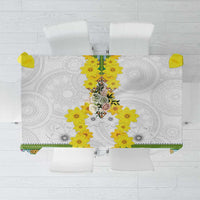Enkutatash Ethiopia New Year Tablecloth Tilet Pattern With Adey Abeba Flowers LT05 - Wonder Print Shop