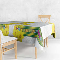 Enkutatash Ethiopia New Year Tablecloth Tilet Pattern With Adey Abeba Flowers LT05 - Wonder Print Shop
