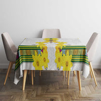 Enkutatash Ethiopia New Year Tablecloth Tilet Pattern With Adey Abeba Flowers LT05 - Wonder Print Shop