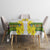 Enkutatash Ethiopia New Year Tablecloth Tilet Pattern With Adey Abeba Flowers LT05 - Wonder Print Shop
