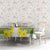 Enkutatash Ethiopia New Year Tablecloth Tilet Pattern With Adey Abeba Flowers LT05 - Wonder Print Shop