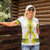 Enkutatash Ethiopia New Year Women Polo Shirt Tilet Pattern With Adey Abeba Flowers LT05 - Wonder Print Shop