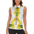 Enkutatash Ethiopia New Year Women Sleeveless Polo Shirt Tilet Pattern With Adey Abeba Flowers LT05 - Wonder Print Shop