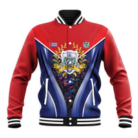 Cuba Baseball Jacket 123 Years Of Independence - Wonder Print Shop