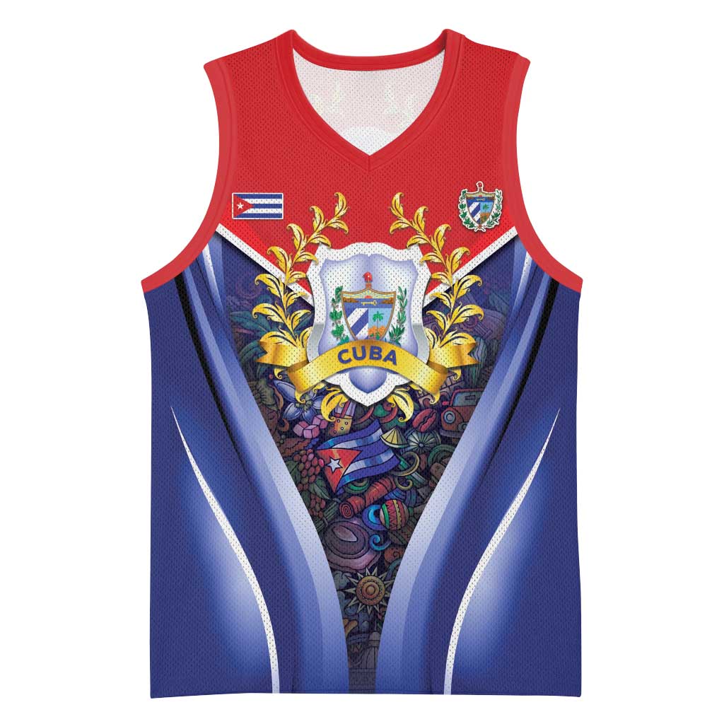 Cuba Basketball Jersey 123 Years Of Independence - Wonder Print Shop
