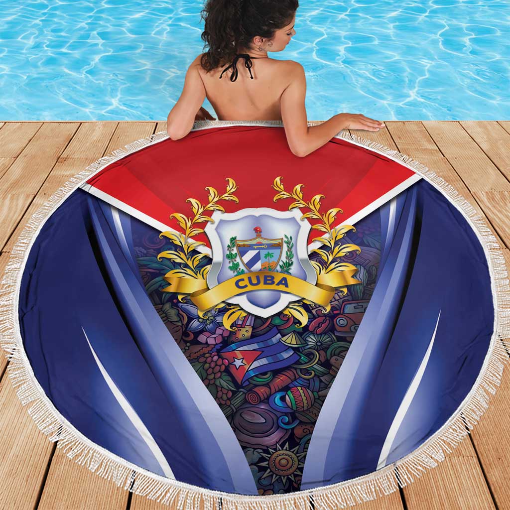 Cuba Beach Blanket 123 Years Of Independence - Wonder Print Shop