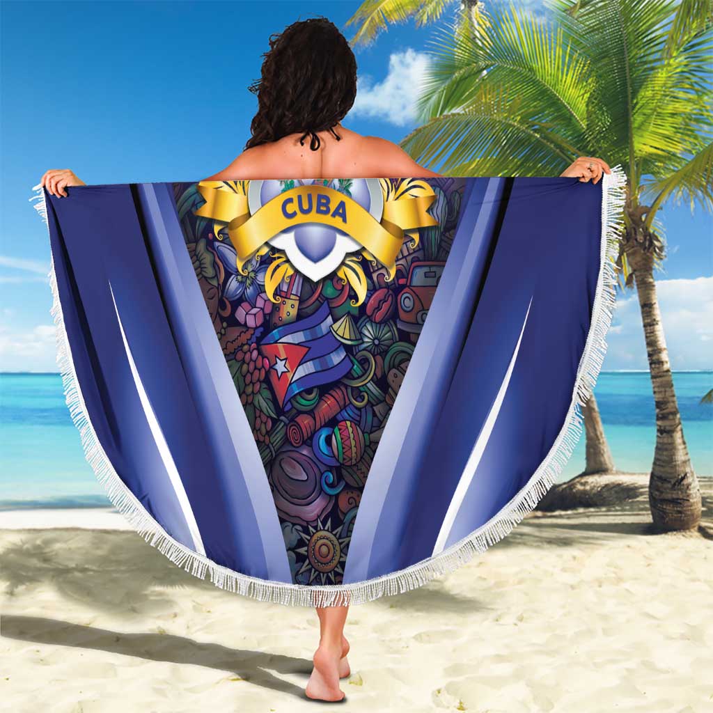 Cuba Beach Blanket 123 Years Of Independence - Wonder Print Shop