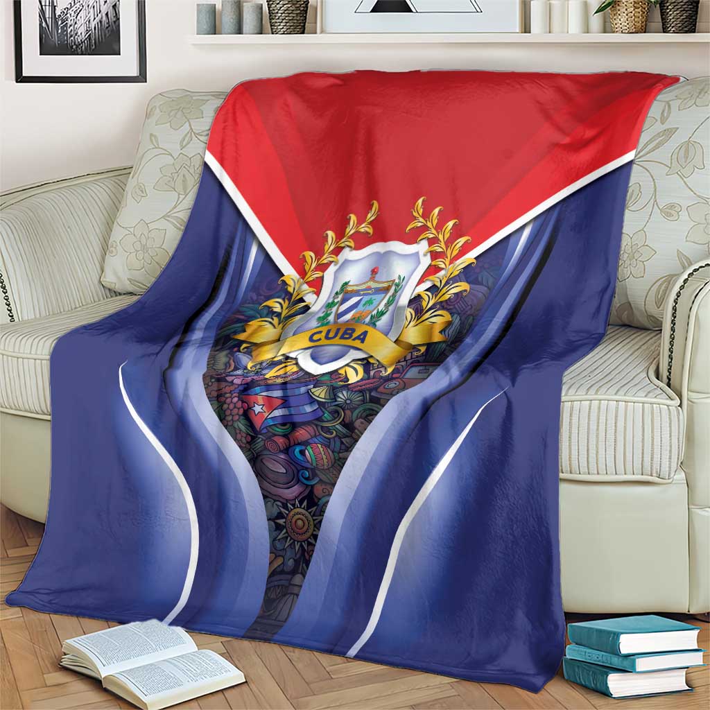 Cuba Blanket 123 Years Of Independence - Wonder Print Shop