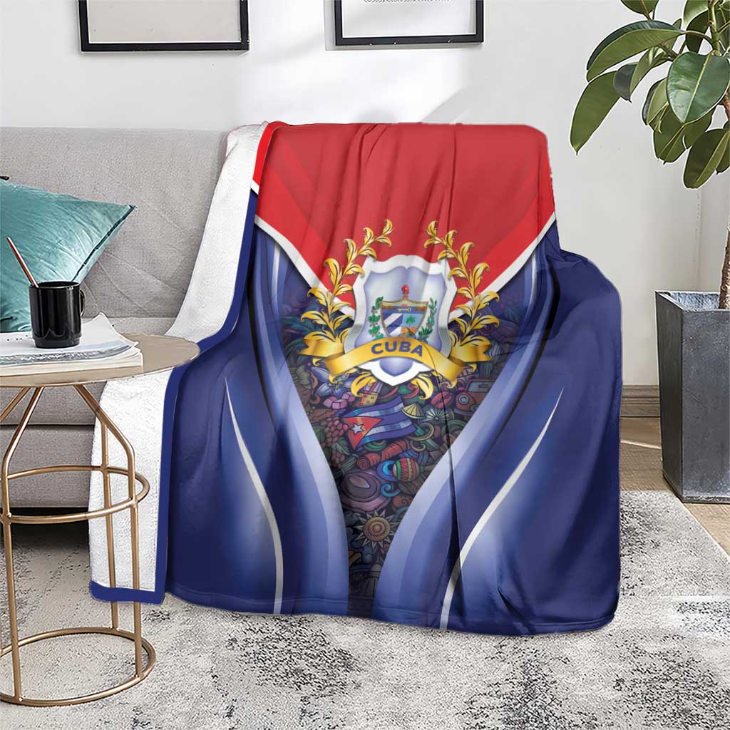 Cuba Blanket 123 Years Of Independence - Wonder Print Shop