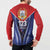 Cuba Button Sweatshirt 123 Years Of Independence - Wonder Print Shop