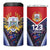 Cuba 4 in 1 Can Cooler Tumbler 123 Years Of Independence - Wonder Print Shop