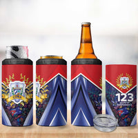 Cuba 4 in 1 Can Cooler Tumbler 123 Years Of Independence - Wonder Print Shop