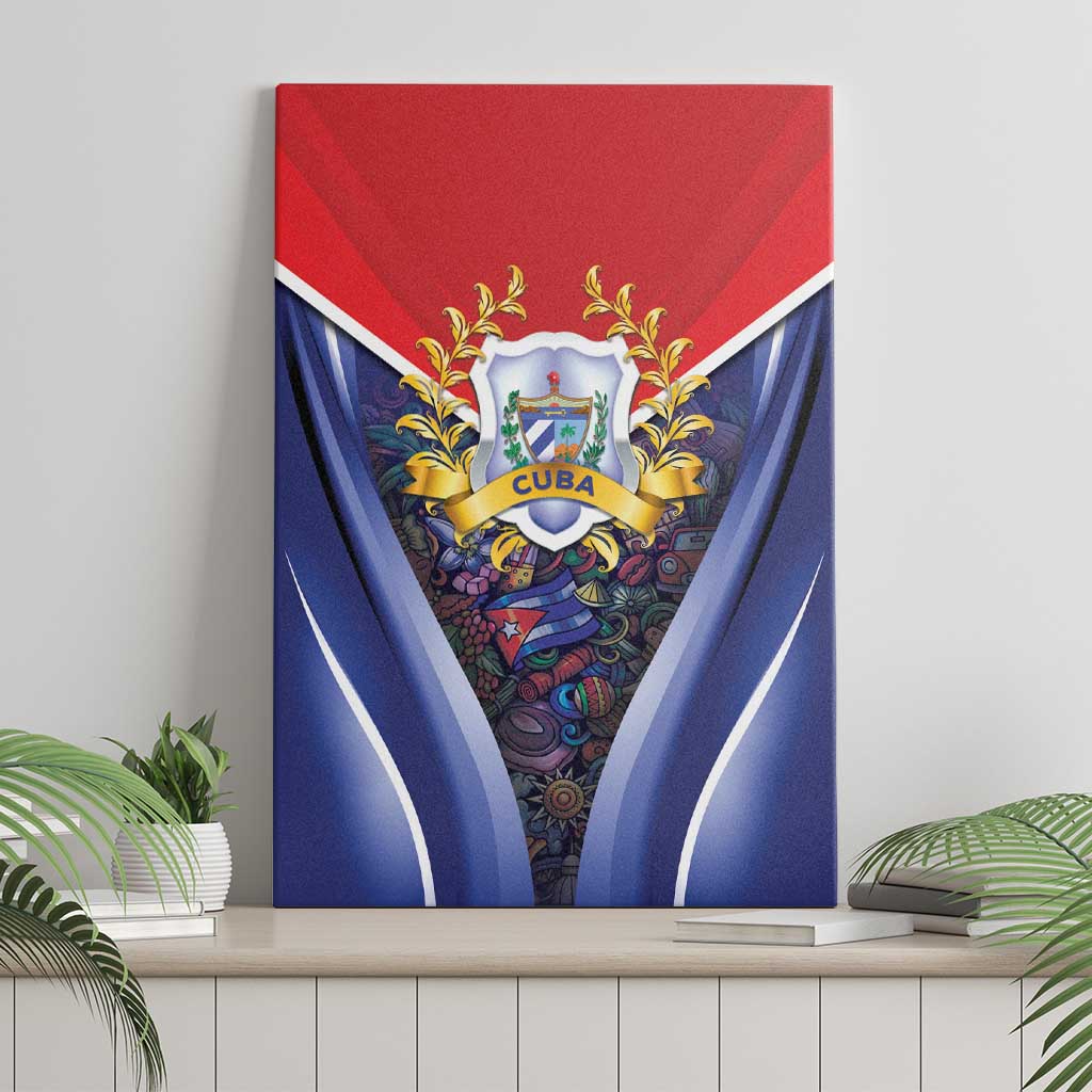 Cuba Canvas Wall Art 123 Years Of Independence - Wonder Print Shop