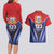 Cuba Couples Matching Long Sleeve Bodycon Dress and Hawaiian Shirt 123 Years Of Independence - Wonder Print Shop