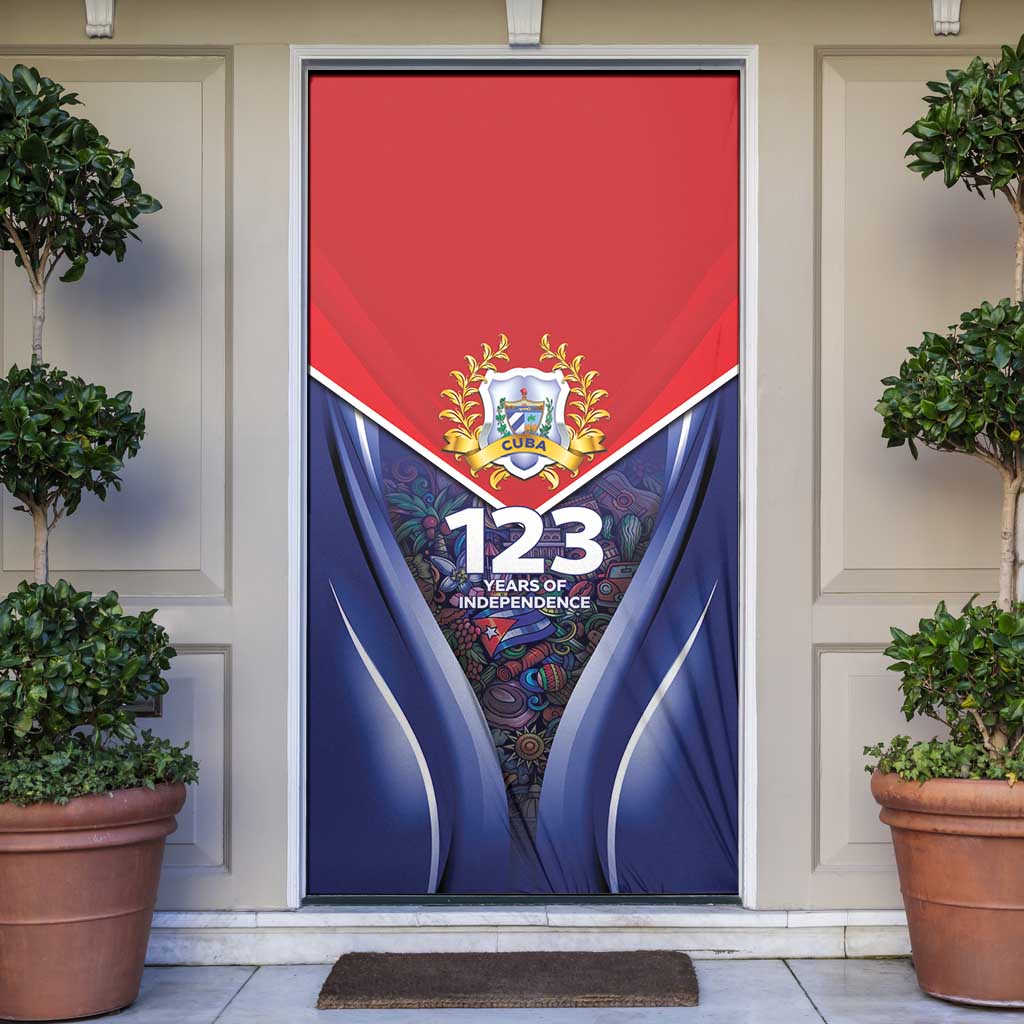 Cuba Door Cover 123 Years Of Independence - Wonder Print Shop
