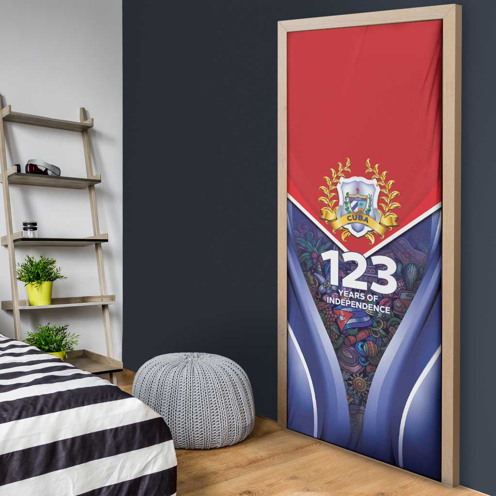 Cuba Door Cover 123 Years Of Independence - Wonder Print Shop