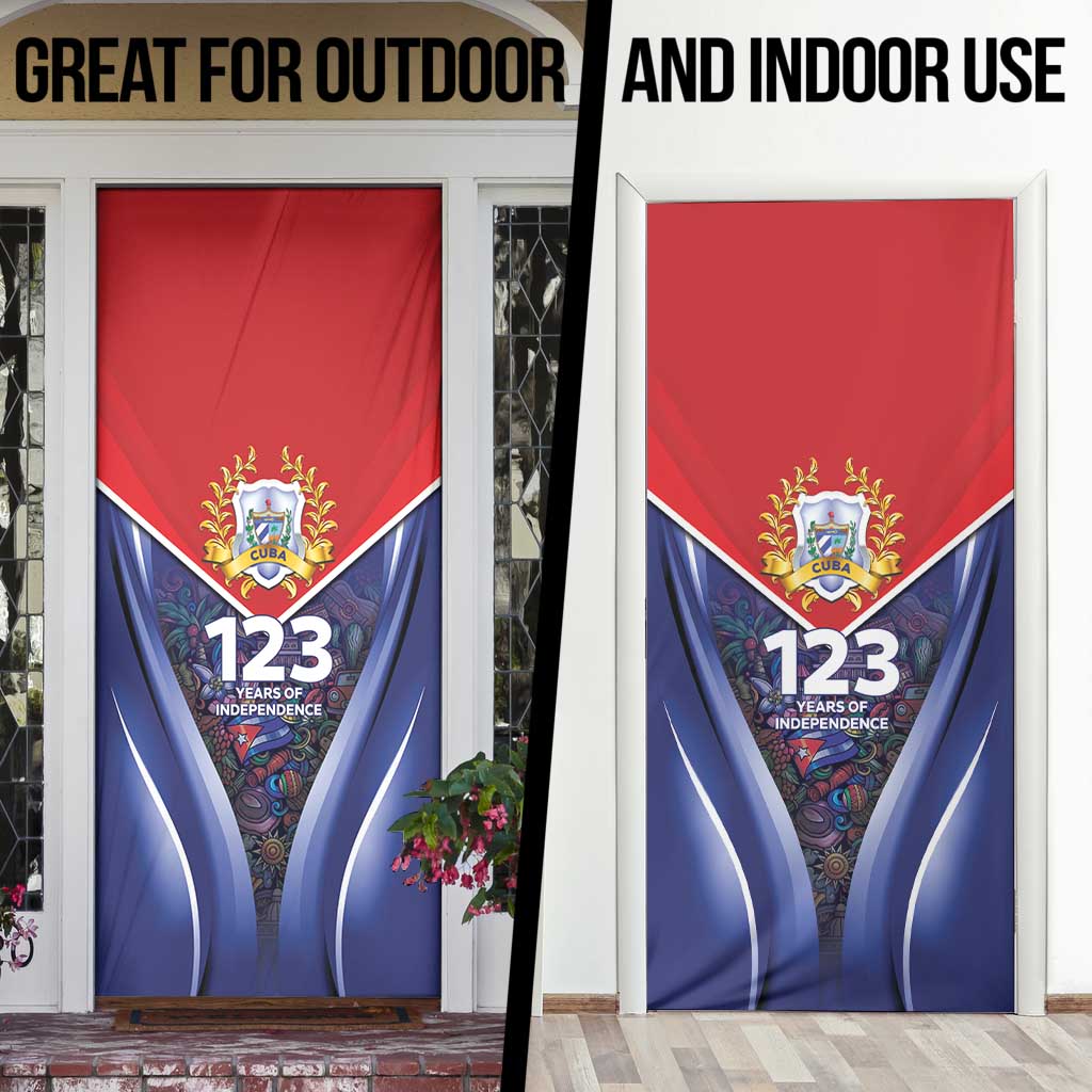 Cuba Door Cover 123 Years Of Independence - Wonder Print Shop