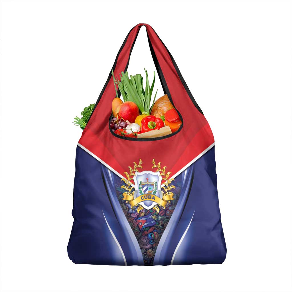 Cuba Grocery Bag 123 Years Of Independence - Wonder Print Shop