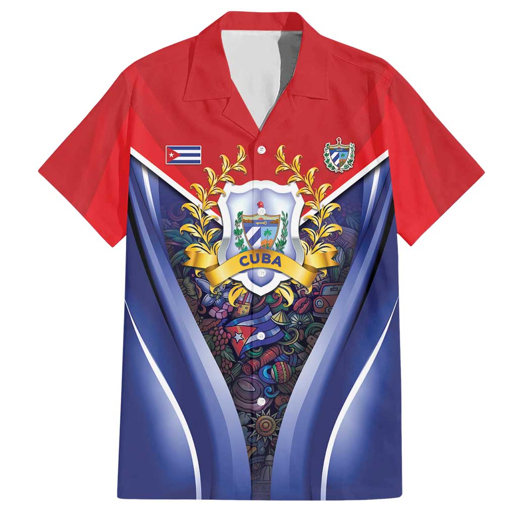 Cuba Hawaiian Shirt 123 Years Of Independence - Wonder Print Shop