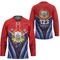 Cuba Hockey Jersey 123 Years Of Independence - Wonder Print Shop