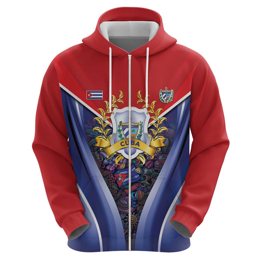 Cuba Hoodie 123 Years Of Independence - Wonder Print Shop