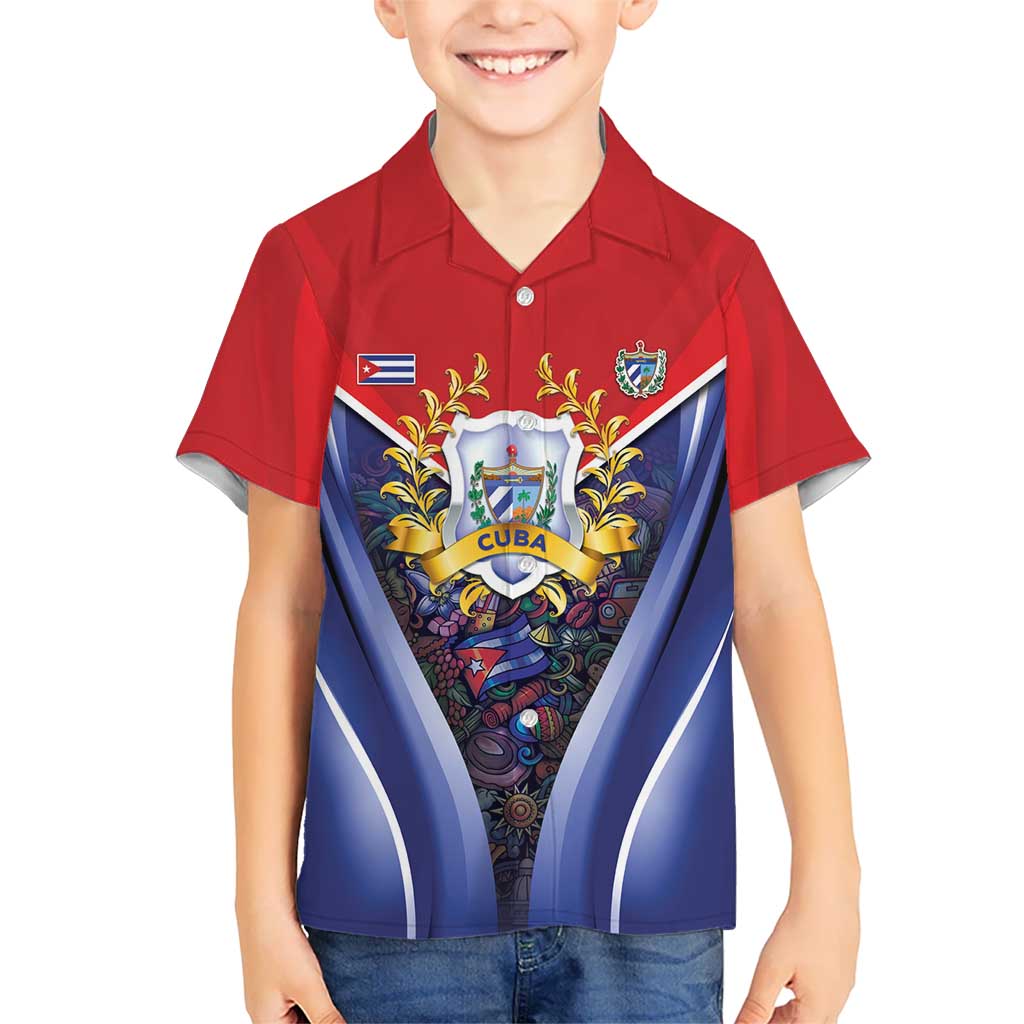 Cuba Kid Hawaiian Shirt 123 Years Of Independence - Wonder Print Shop