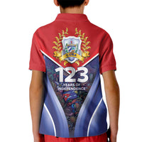 Cuba Kid Polo Shirt 123 Years Of Independence - Wonder Print Shop