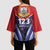 Cuba Kimono Sleeve Blouse 123 Years Of Independence - Wonder Print Shop
