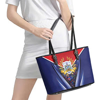 Cuba Leather Tote Bag 123 Years Of Independence - Wonder Print Shop