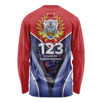 Cuba Long Sleeve Shirt 123 Years Of Independence - Wonder Print Shop