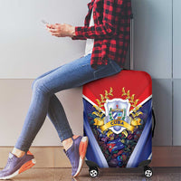Cuba Luggage Cover 123 Years Of Independence - Wonder Print Shop