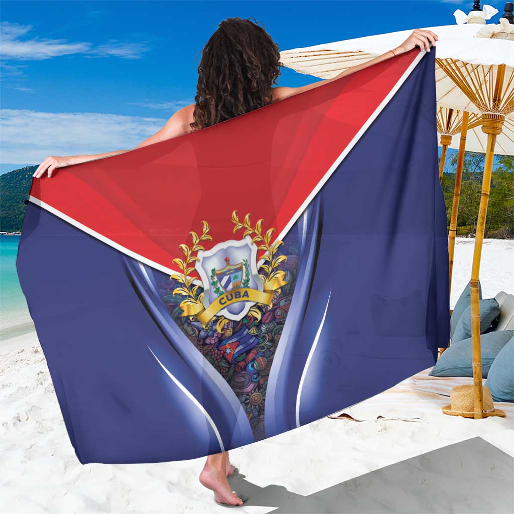 Cuba Sarong 123 Years Of Independence - Wonder Print Shop
