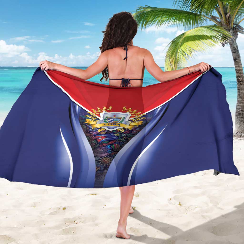 Cuba Sarong 123 Years Of Independence - Wonder Print Shop