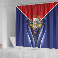 Cuba Shower Curtain 123 Years Of Independence - Wonder Print Shop