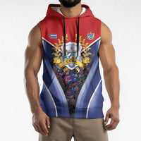 Cuba Sleeveless Hoodie 123 Years Of Independence - Wonder Print Shop