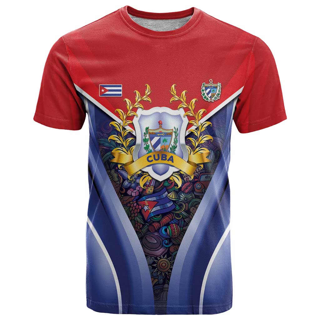 Cuba T Shirt 123 Years Of Independence - Wonder Print Shop