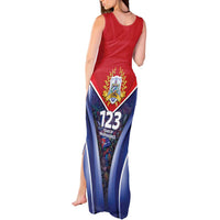 Cuba Tank Maxi Dress 123 Years Of Independence - Wonder Print Shop