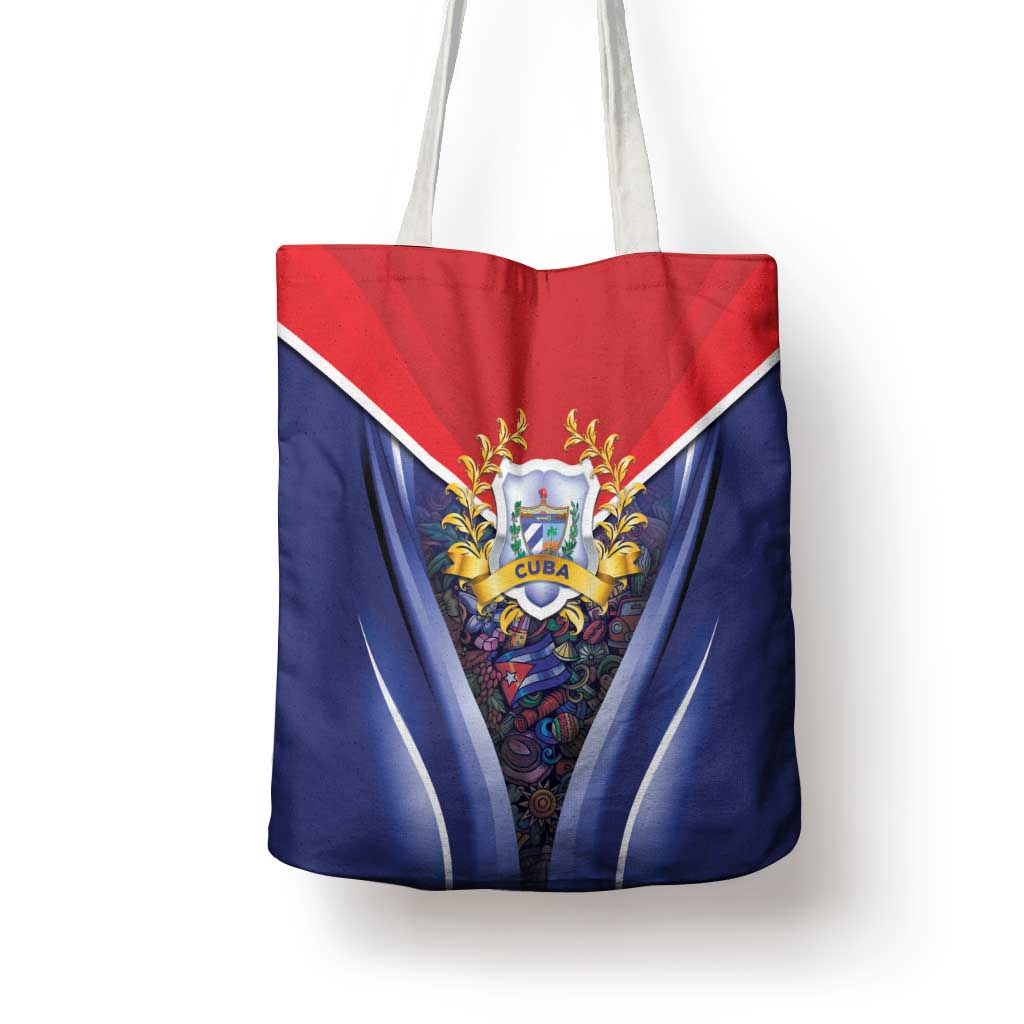 Cuba Tote Bag 123 Years Of Independence - Wonder Print Shop