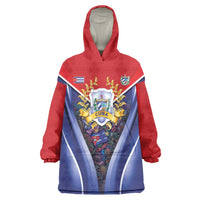 Cuba Wearable Blanket Hoodie 123 Years Of Independence - Wonder Print Shop