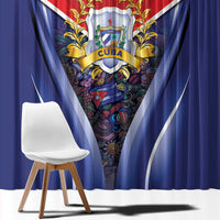 Cuba Window Curtain 123 Years Of Independence - Wonder Print Shop