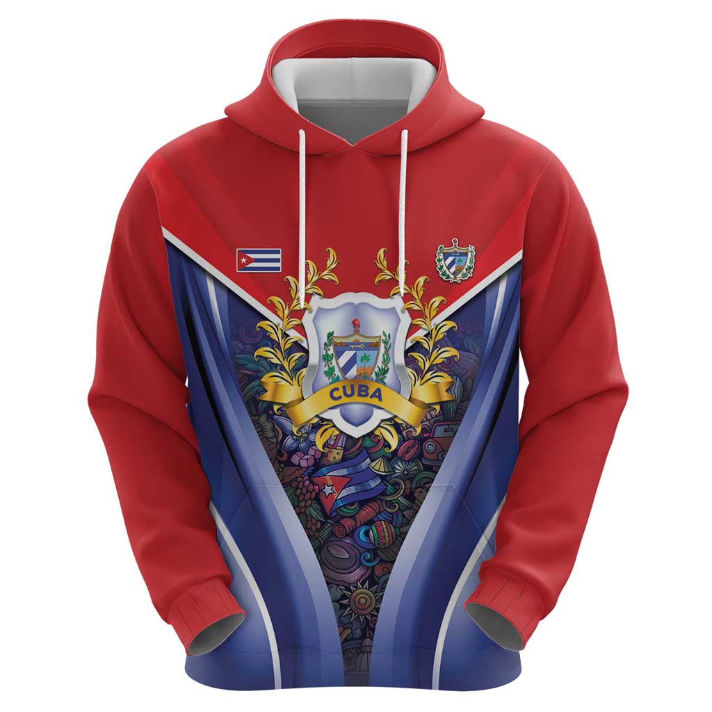Cuba Zip Hoodie 123 Years Of Independence - Wonder Print Shop