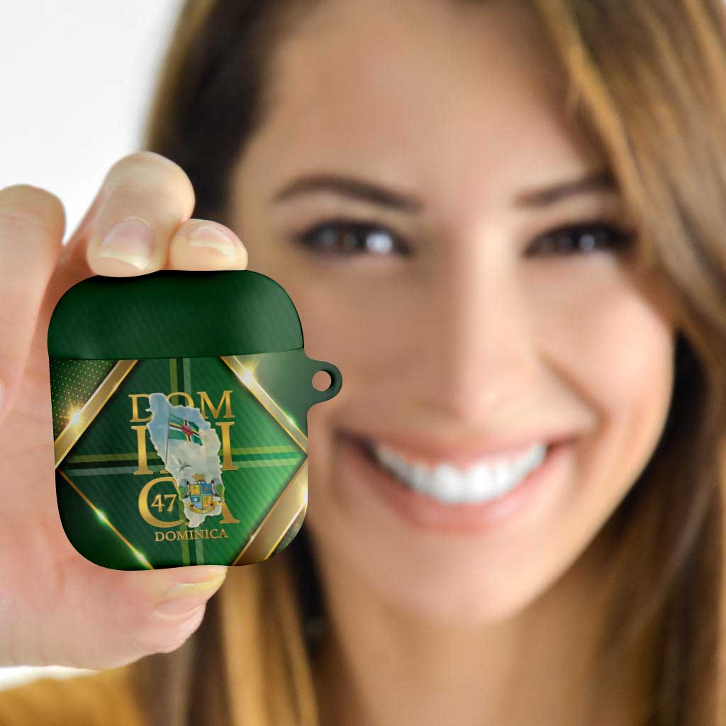 Dominica Independence Day AirPods Case 47 Years Of Freedom - Wonder Print Shop