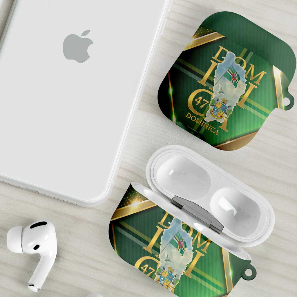 Dominica Independence Day AirPods Case 47 Years Of Freedom - Wonder Print Shop