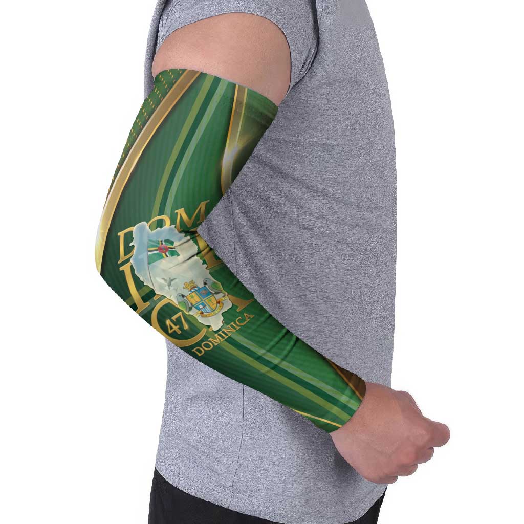 Dominica Independence Day Arm Sleeves 47 Years Of Freedom - Wonder Print Shop