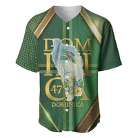 Dominica Independence Day Baseball Jersey 47 Years Of Freedom - Wonder Print Shop