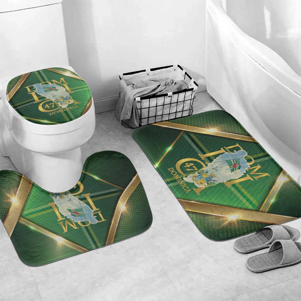 Dominica Independence Day Bathroom Set 47 Years Of Freedom - Wonder Print Shop
