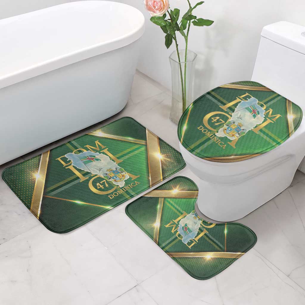 Dominica Independence Day Bathroom Set 47 Years Of Freedom - Wonder Print Shop