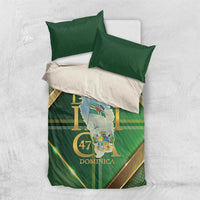 Dominica Independence Day Bedding Set 47 Years Of Freedom - Wonder Print Shop
