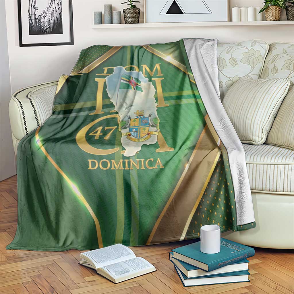 Dominica Independence Day Blanket 47 Years Of Freedom - Wonder Print Shop
