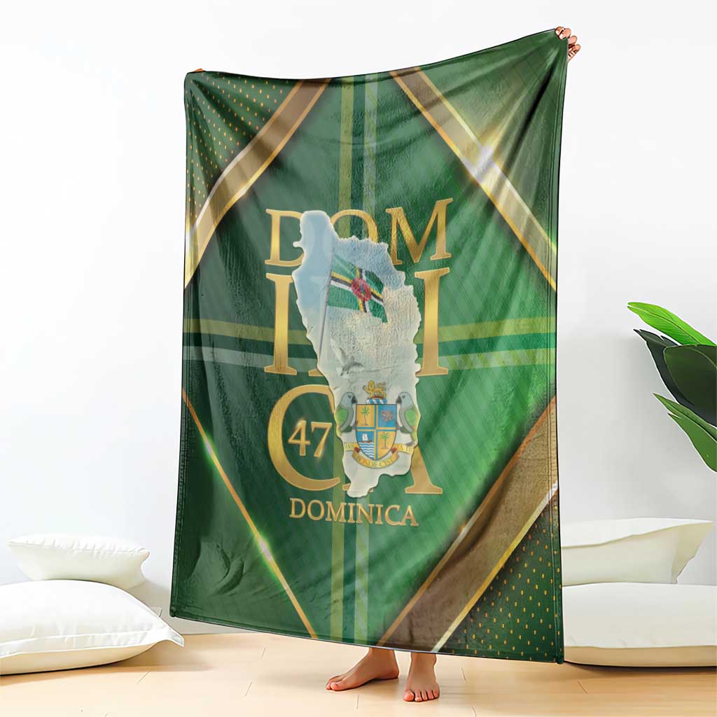 Dominica Independence Day Blanket 47 Years Of Freedom - Wonder Print Shop